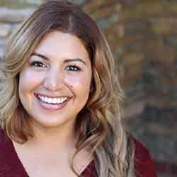 Woman with beautiful teeth smiling at camera